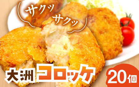コロッケ さといもコロッケ【冷凍】20個[AGCP401]