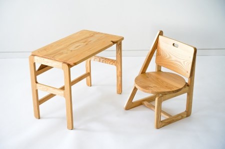 アール工房「〇▽□デスクセット」