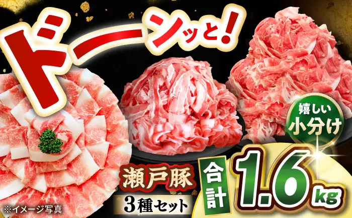 豚肉 3種 計1.6kg [BBBQ009] 豚肉