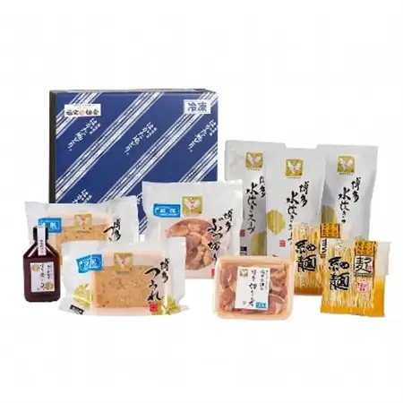 【はかた地鶏】水炊き満足セット_肉 水炊き 鶏肉 鍋 鍋セット  惣菜・加工品 肉 鍋 なべ ナベ_【配送不可地域：離島】【1261773】