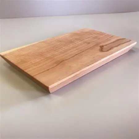 ブラックチェリー材　一枚板のカッティングボード・まな板 25cm(大牟田市)_雑貨・日用品  キッチン用品 _【1263656】