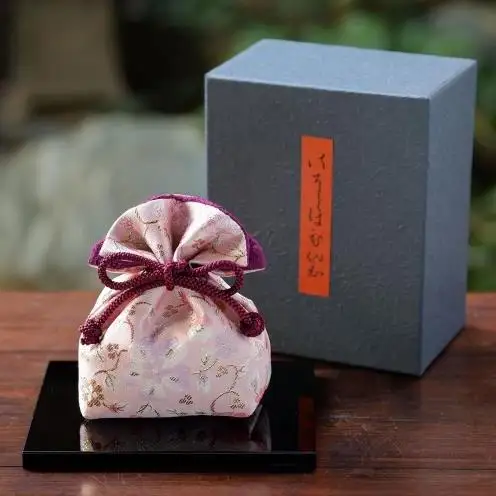 【石黒香舗】匂い袋 部屋用 置き型巾着大 （ピンク）