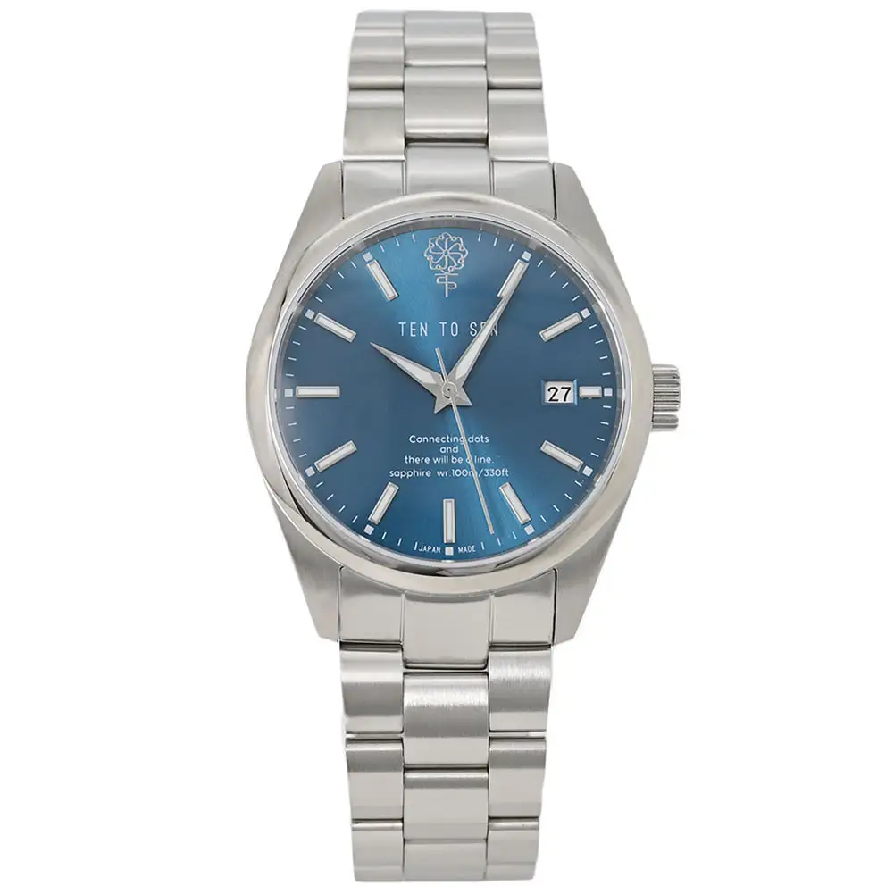 TEN TO SEN 1st STANDARD 日本製 自動巻き ブルー