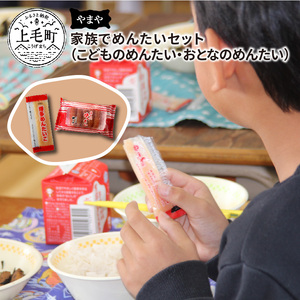やまや　家族でめんたいセット（こどものめんたい・おとなのめんたい）_TY2302