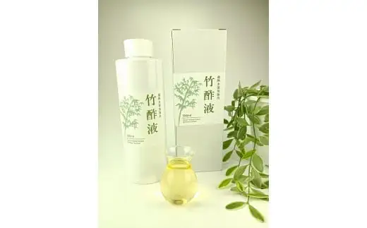［淡い匂いの］竹酢液500ml　過熱水蒸気抽出　082-001