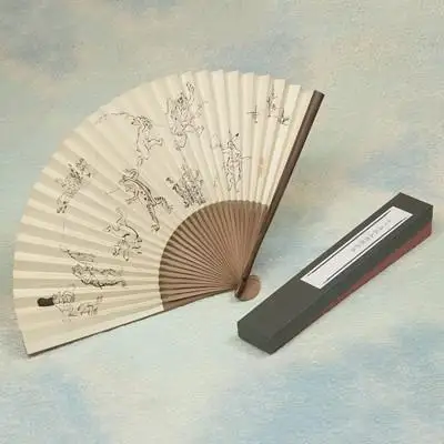 【京都便利堂】扇子〈国宝 鳥獣人物戯画〉(男女兼用)［ 京都 老舗 人気 おすすめ 和装 着物 日本絵画 ギフト お取り寄せ 通販 送料無料 ふるさと納税 ］