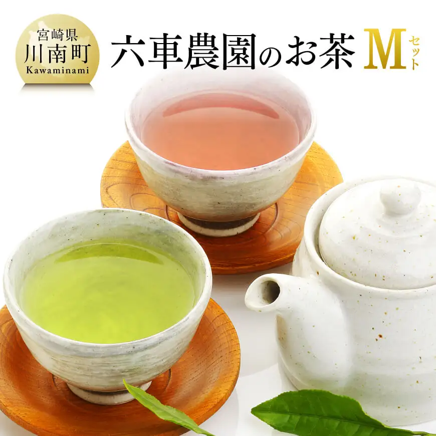 「六車農園」お茶Ｍセット 【 九州産お茶 宮崎県産お茶 川南町産お茶 茶 お茶 ティーバッグ 国産茶 飲料 日本茶 飲みやすい 使いやすいお茶 】