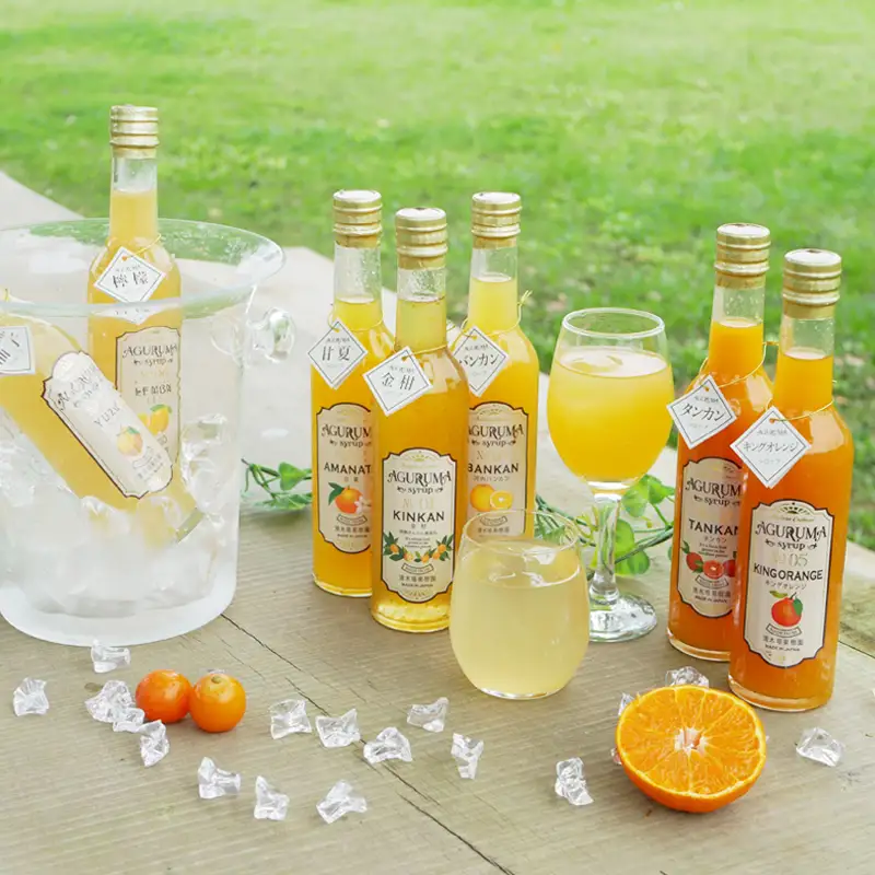 手作りフルーツシロップ 300ml×7本セット