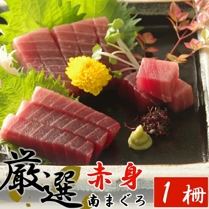 【赤身】厳選南マグロ　赤身　１柵【解凍書付】まぐろ 鮪 海鮮 冷凍 さしみ 刺身 父の日 高知 室戸 マグロ