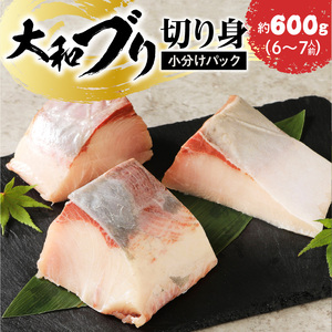 大和ブリの切り身　約600ｇ N072-YA2289