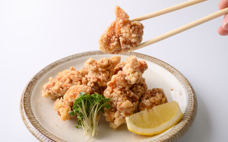食べやすいサイズ！酒の肴よしだの「骨なし〈冷凍〉生からあげ」500g×3袋【AA26】