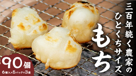 【お餅：三百年続く農家のMochi！】お手軽一口サイズ！レンチン・フライパンで簡単調理！ お餅 もち 年末 餅つき 一口サイズ 焼き餅 きな粉餅 磯辺焼き お雑煮 ぜんざい おやつ