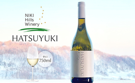 NIKI Hills Winery 白ワイン 【 HATSUYUKI 】 750ml ワイン 洋酒 お酒 アルコール ブドウ ぶどう 辛口 [株式会社NIKI Hillsヴィレッジ]