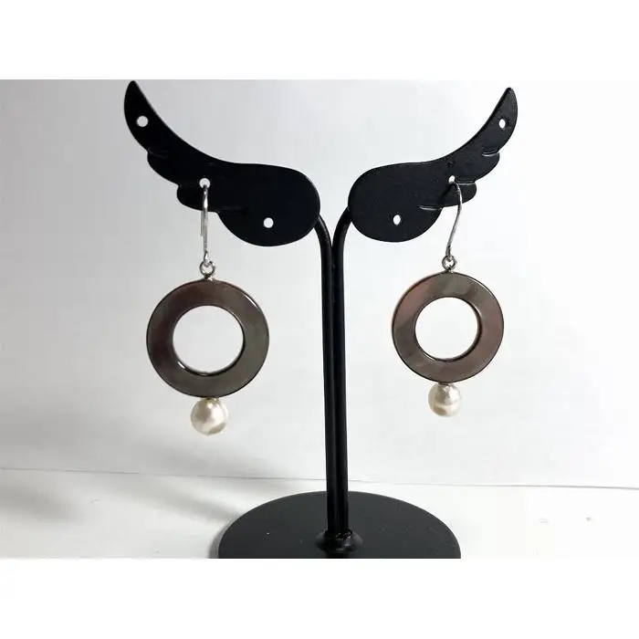 あこや真珠/黒蝶シェルピアス【パール ピアス 高級 しんじゅ あこや ファッション ギフト 贈り物 贈答 母の日  人気 おすすめ 高知県 南国市】