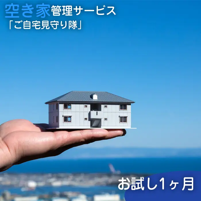 空き家管理サービス「ご自宅見守り隊」お試し1ヶ月《鴻巣市内の家限定》 No.453