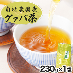宮崎県串間市産 グァバ茶 (230ｇ×1袋) 自社農園産100%_K021-015