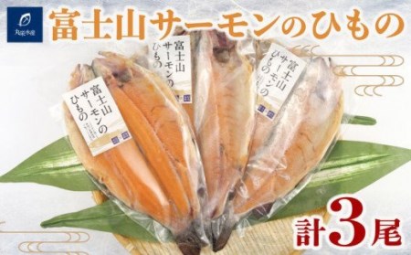 干物 富士山サーモン ニジマス  3尾 セット ニジマス 