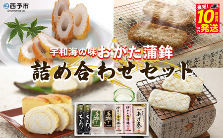 宇和海からの贈り物 おがた蒲鉾 詰め合わせセット（ギフト可） UOK0001