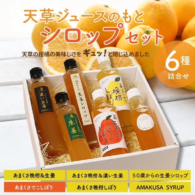 S024-006_天草ジュースのもと　シロップセット