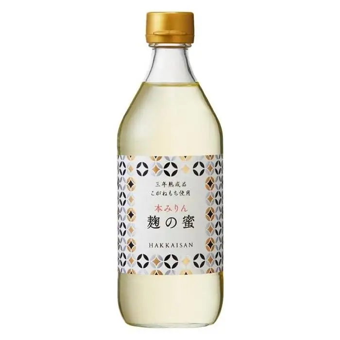 八海山 本みりん 三年熟成品 麹の蜜 500ml 1ケース(12本入り)【味りん 味醂 ミリン 本みりん 八海山 熟成 米麹 もち米 本格米焼酎 500ml セット 甘み コク まろやか】