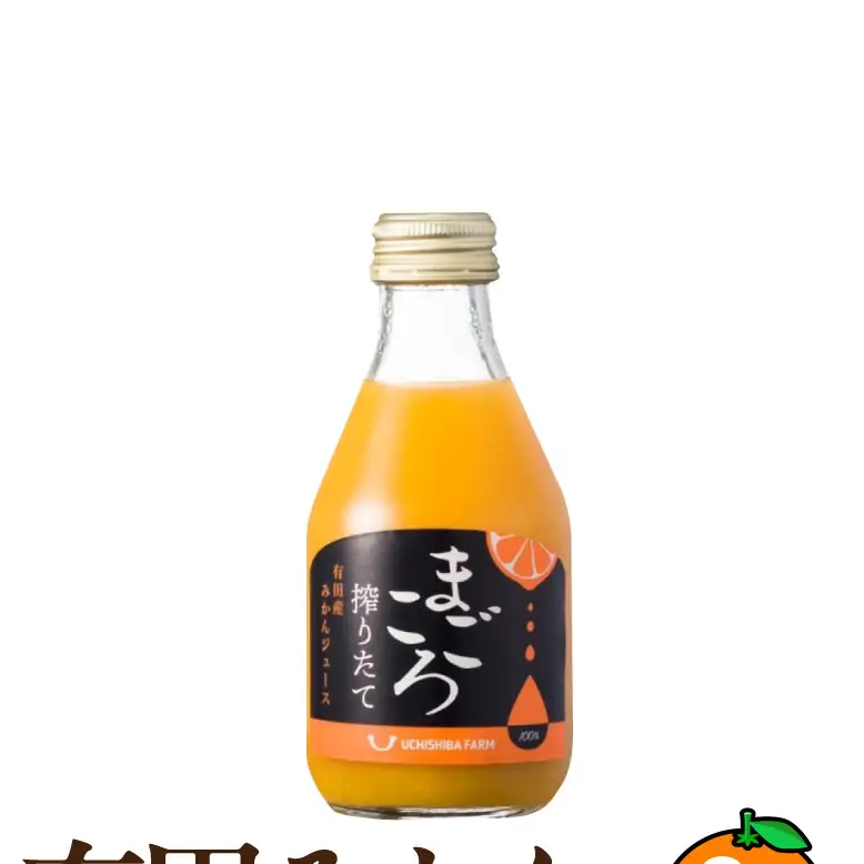ZE6461_【まごころ搾りたて】有田みかん100％ジュース 180ml 3本 化粧箱