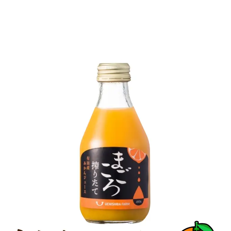ZE6462_【まごころ搾りたて】有田みかん100%ジュース 180ml×6本 