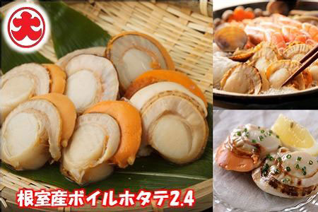 ＼漁業者応援品／【北海道根室産】ボイルホタテ800g×3P(計2.4kg) C-01054