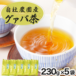 宮崎県串間市産 グァバ茶 (230ｇ×5袋)_K021-021