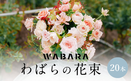 わばらの花束20本  Rose Farm KEIJI  WABARA 記念日  AT-0001