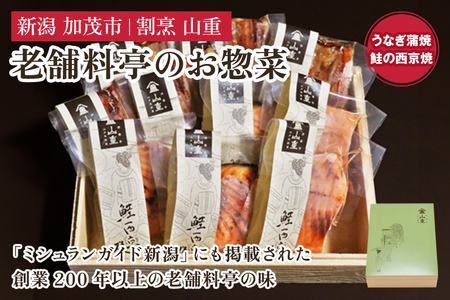 惣菜ギフトセット Cセット 【2種10袋入】 《うなぎ蒲焼×5 鮭西京焼×5》
