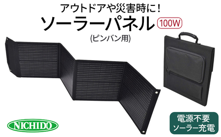 ソーラーパネル100W (ピンバン別売りパネル) [1366]