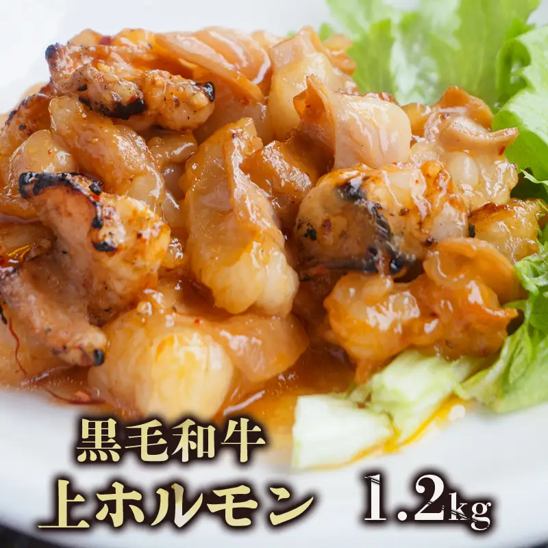 黒毛和牛 上ホルモン 1.2kg （150g×8） 焼肉 ホルモン