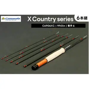 BI045 オールハンドメイドフライロッド Campanella6906 XC