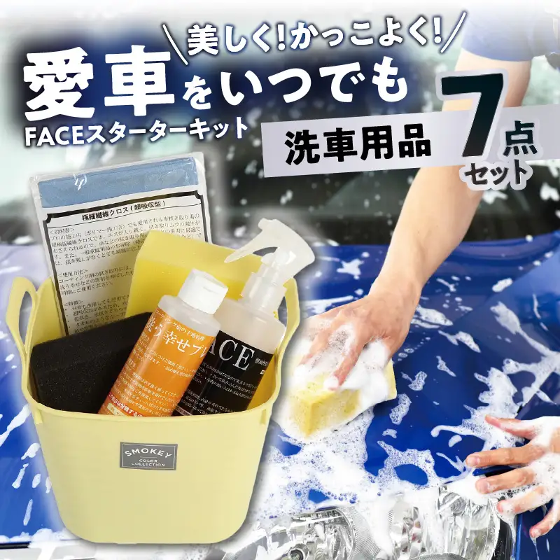 愛車をいつでも美しく！かっこよく！FACEスターターキット R14132