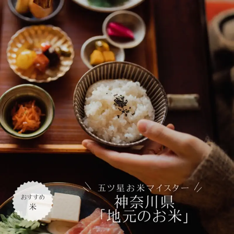 A-7-3.大磯地元のお米セット３kg ×２【 地元産米 米セット 神奈川県 大磯町 】