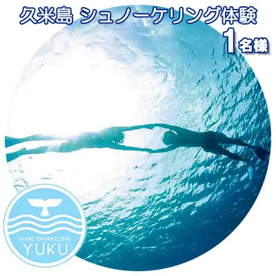 【久米島】シュノーケリング体験 1名様（ビーチエントリー）