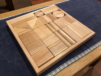 JU-02 国産木材 手づくり 木のおもちゃ ( 積み木 )   |  木製 玩具 子供
