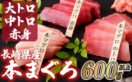 マグロ 【 本マグロ 】 刺身 600g以上 鮪 タレ付き A121p