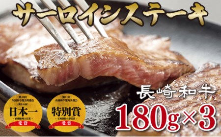 長崎和牛サーロインステーキ(3枚) ステーキ 