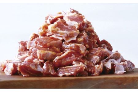 【濃厚 厚切り！ 味付け肉】牛･豚ハラミセット  【豊味館】