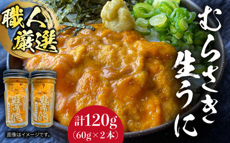おさだのうに 60g×2本 ｜冷凍 ウニ 雲丹 [JAO001]