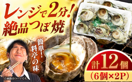 天然 サザエ 秘伝のタレ さざえ つぼ焼き（6個入り×2パック）[JDB001] 13000円
