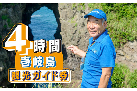 壱岐島内観光ガイド券（4時間程度） [JDE003] 観光 旅行