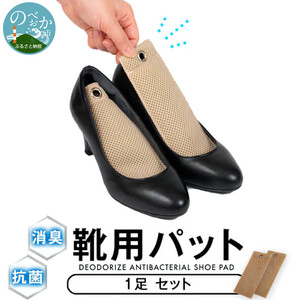 消臭抗菌靴用パッド1足分セット N0164-YA464