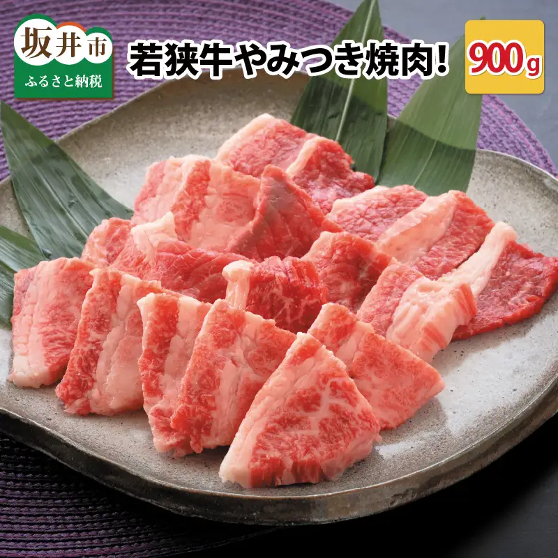 若狭牛やみつき焼肉 900g スタミナUP！健康長寿！【C-2202】