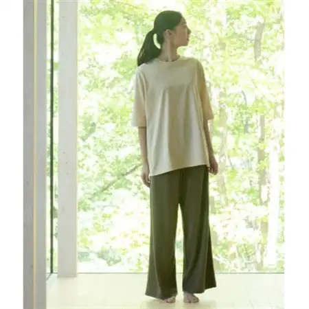 草木染めコットンTシャツ　玉ねぎ【1274742】