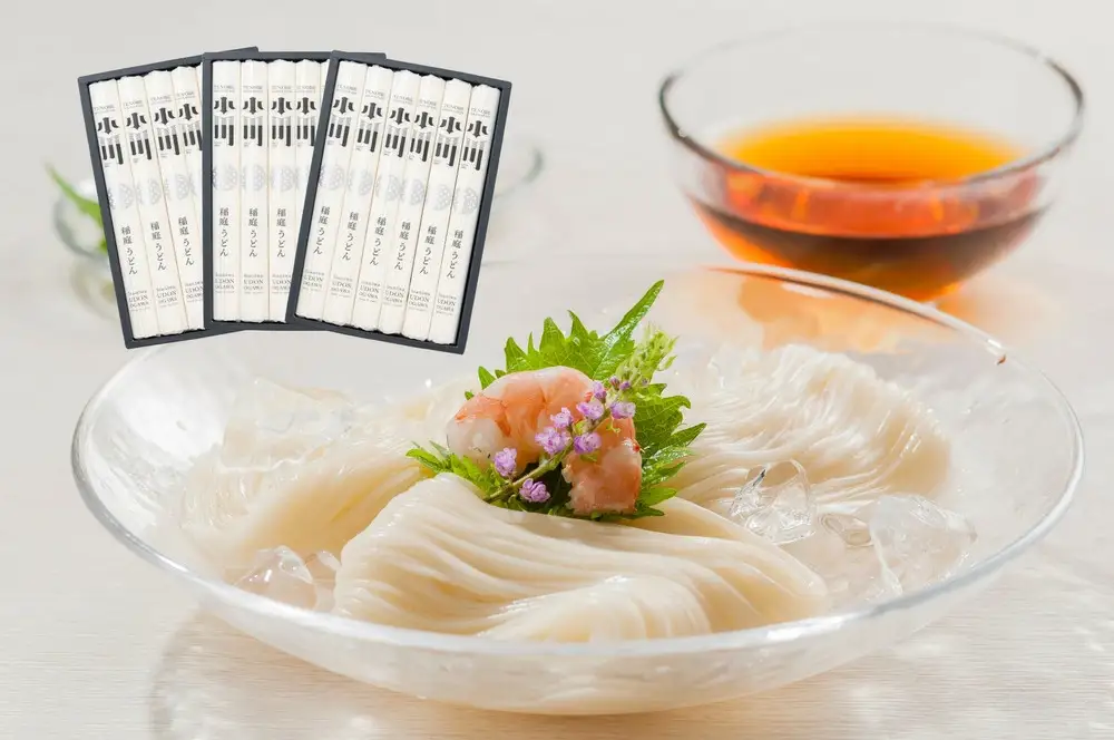 小川の稲庭うどん V-25 3個セット 稲庭うどん 稲庭うどん 【(株)稲庭うどん小川】[H0503]