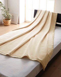 マイクロマティーク(R)使用 ダクロン(R)毛布 [シングル] アイボリー 1枚 KZ430136IV [1935]