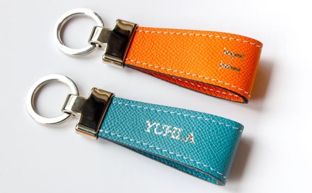 SOキーリング　ワープロラックス（型押し革） ファッション 小物 アクセサリー 雑貨 日用品 レザー 高級革 牛革 名入れ 贈り物 