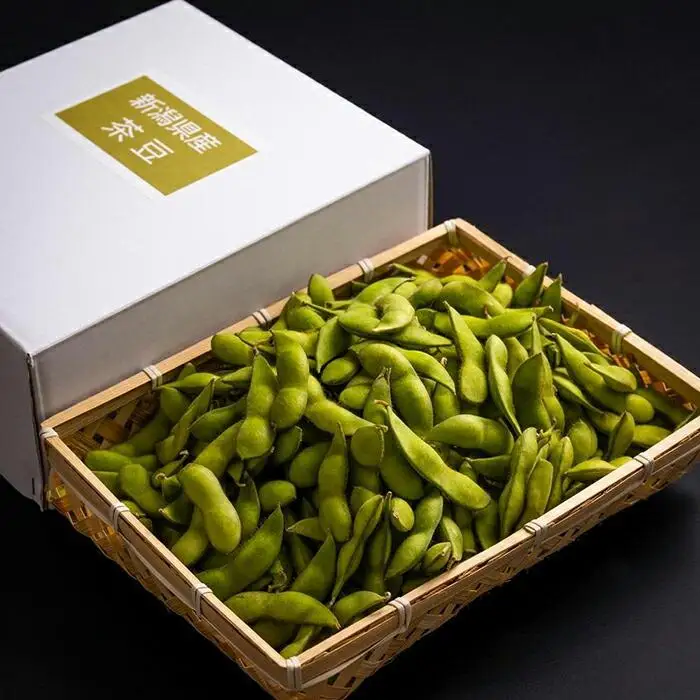 先行予約【新潟県産】くろさき茶豆　【１.５ｋｇ】　2026年8月～順次発送　新潟　新潟県　枝豆　えだまめ　茶豆　おつまみ　お取り寄せ　グルメ　1.5kg　豆